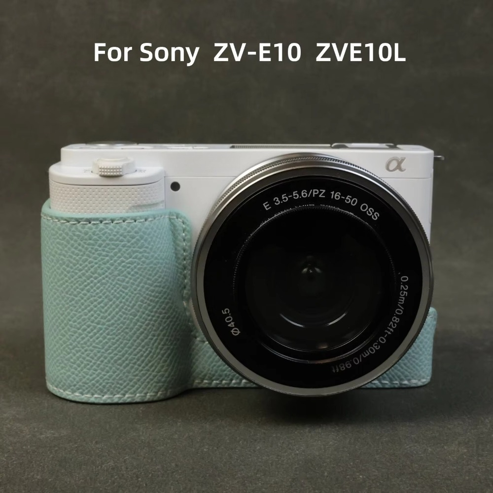 Sony Camera Zv-E10 - 소니 ZV-E10 VLOG 카메라용 가죽 보호