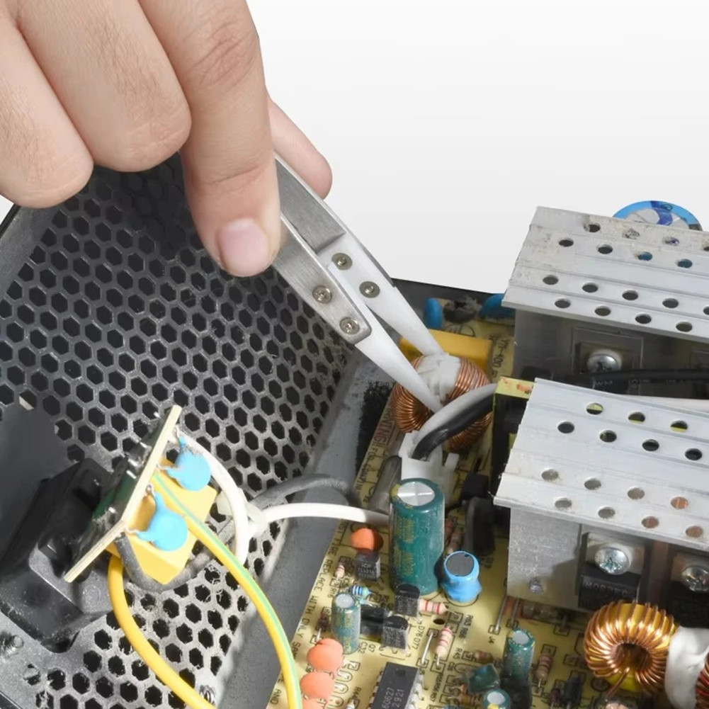 정전기 방지 세라믹 팁 핀셋 3개 세트, 전자 제품 수 - Electronics Repair Hobby 리뷰 및 가격