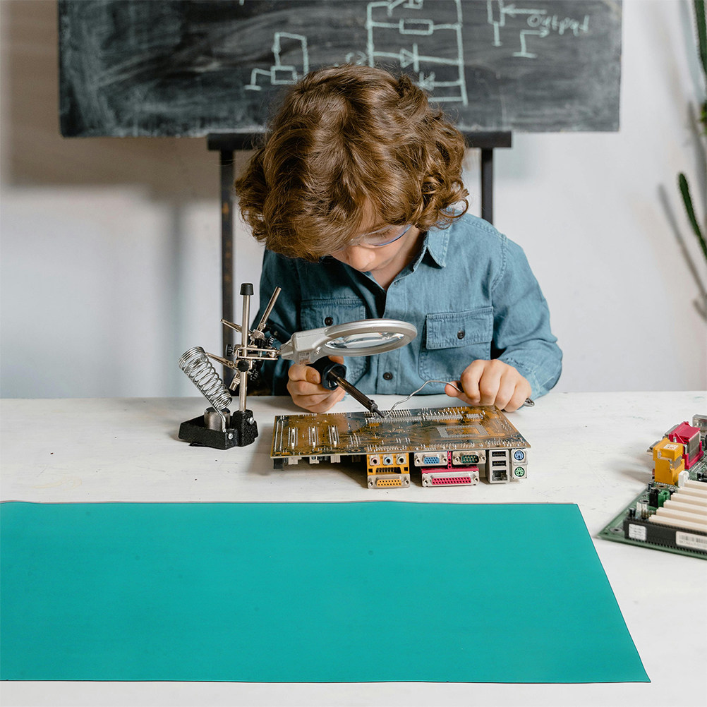 고무 재질의 정전기 방지 고온 작업용 롤 매트, 회로  - Electronics Repair In Usa 리뷰 및 가격