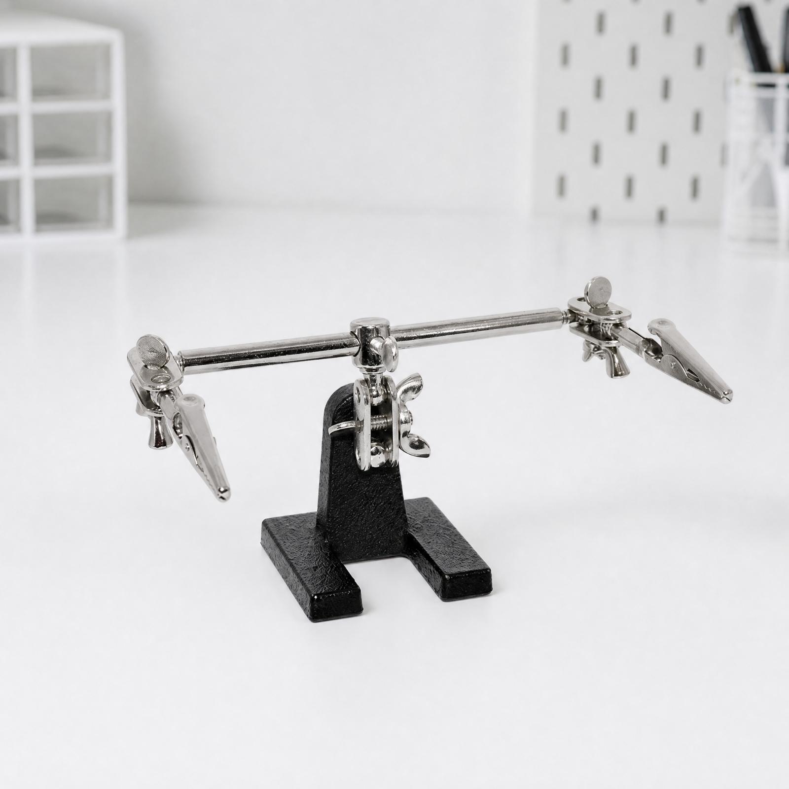 회로 기판 납땜 클램프 홀더, 회전식 받침대가 있는 금 - Electronics Repair Hobby 리뷰 및 가격
