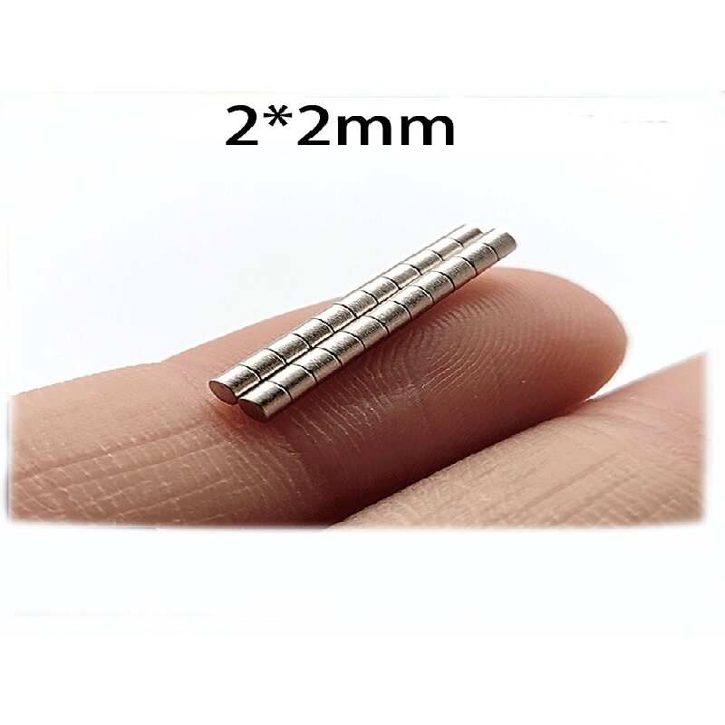 100개 2X2MM 미니 원형 자석 공예 모델 미니어처 - Electronics Repair Hobby 리뷰 및 가격