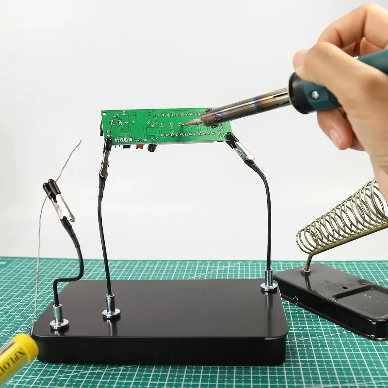 자석식 PCB 홀더 납땜 스테이션 12개의 유연한 암과 - Electronics Repair Hobby 리뷰 및 가격