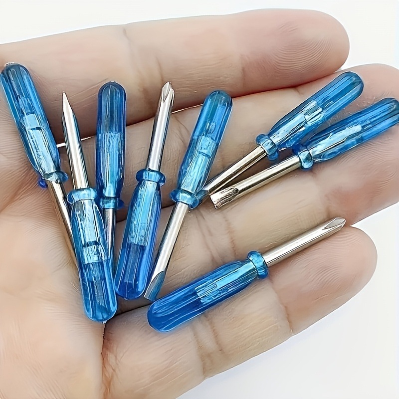 10Pcs 2mm 마이크로 미니 스크루 드라이버 세트  - Electronics Repair Hobby 리뷰 및 가격